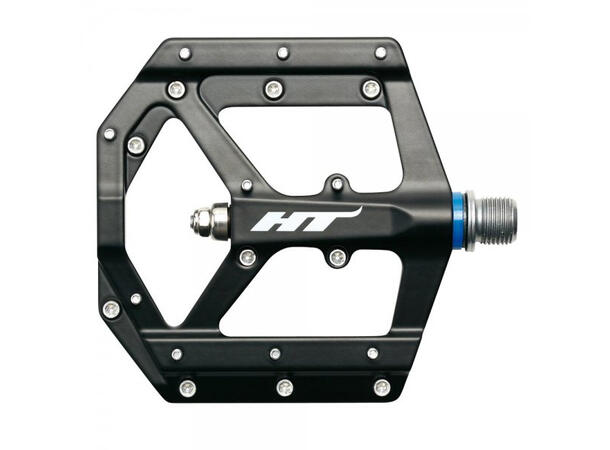 HT Evo-Mag ME03 Platformpedal Sort Magnesium, 102x96x11mm, 10pins, 260gr 